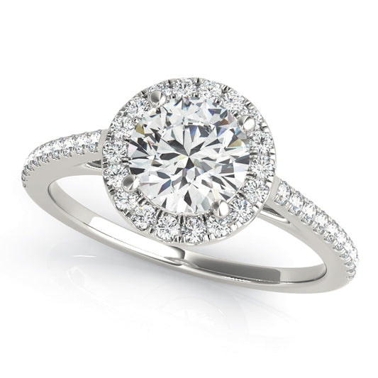 Round Engagement Ring M51080-E-2