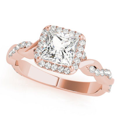 Square Engagement Ring M51082-E-5