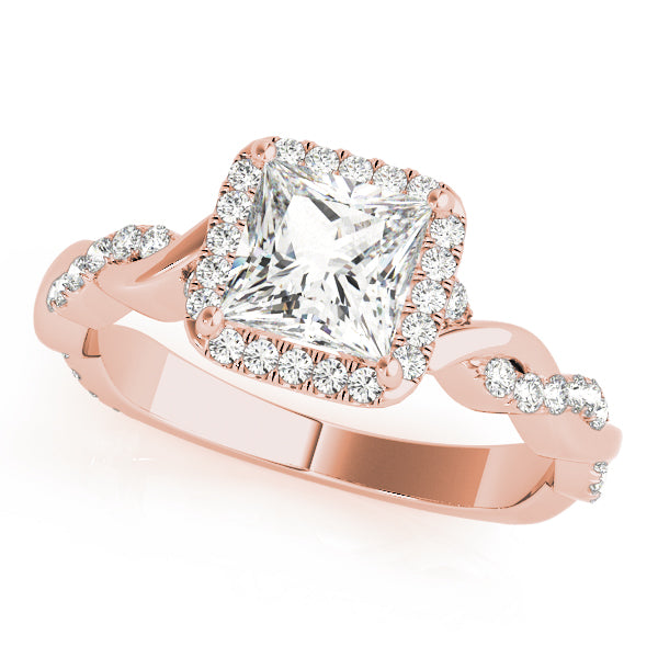 Square Engagement Ring M51082-E-7
