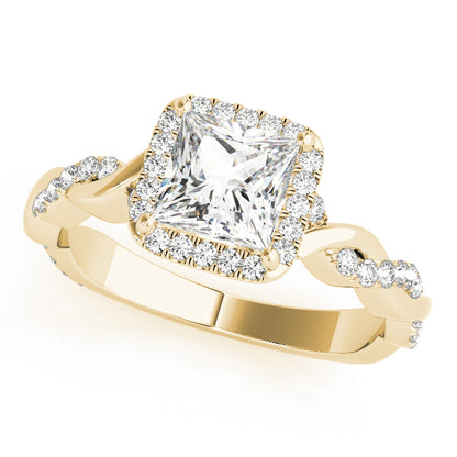 Square Engagement Ring M51082-E-5
