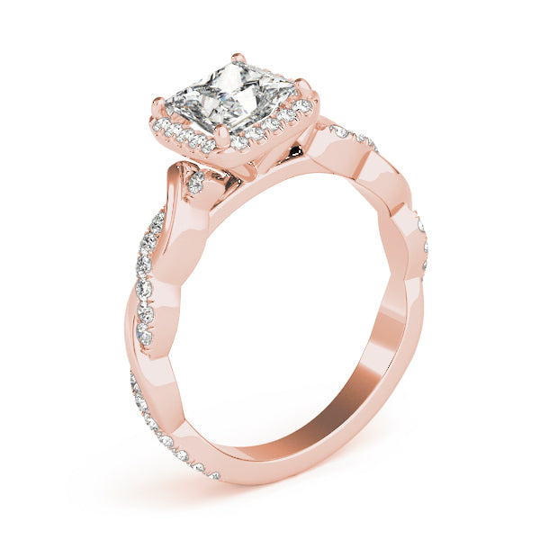 Square Engagement Ring M51082-E-5
