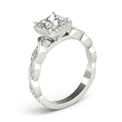 Square Engagement Ring M51082-E-7