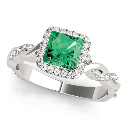 Square Engagement Ring M51082-E-6