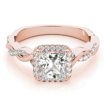 Square Engagement Ring M51082-E-7