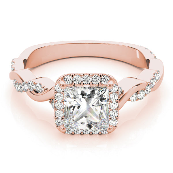 Square Engagement Ring M51082-E-5.5