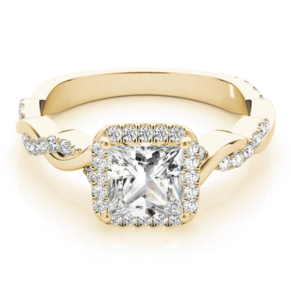 Square Engagement Ring M51082-E-5