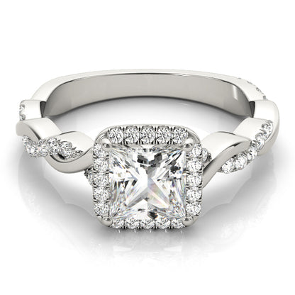 Square Engagement Ring M51082-E-6.7