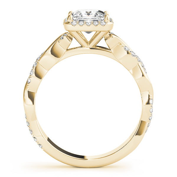 Square Engagement Ring M51082-E-7