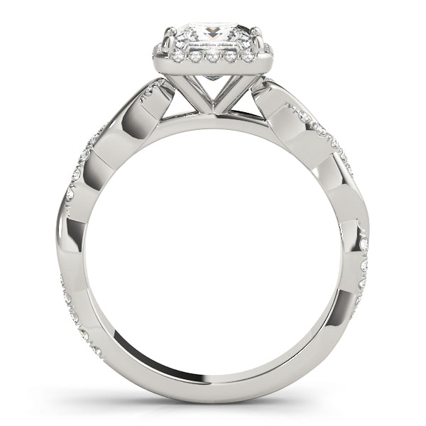Square Engagement Ring M51082-E-6.7