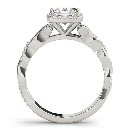 Square Engagement Ring M51082-E-5