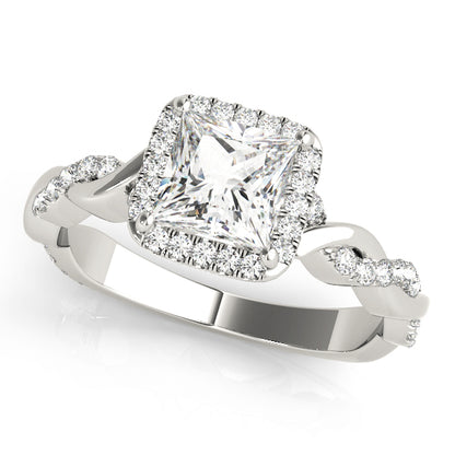 Square Engagement Ring M51082-E-5