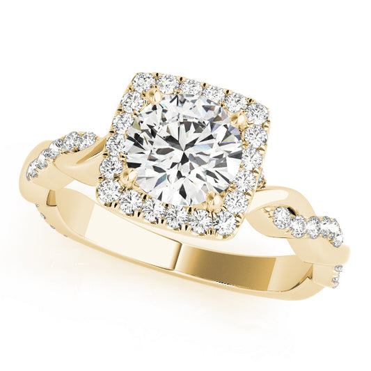 Round Engagement Ring M51083-E-1/4