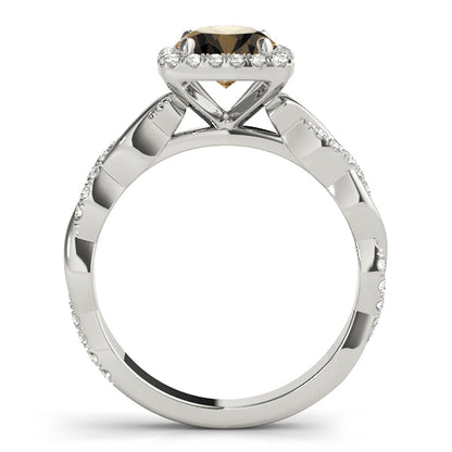 Round Engagement Ring M51083-E-3/4