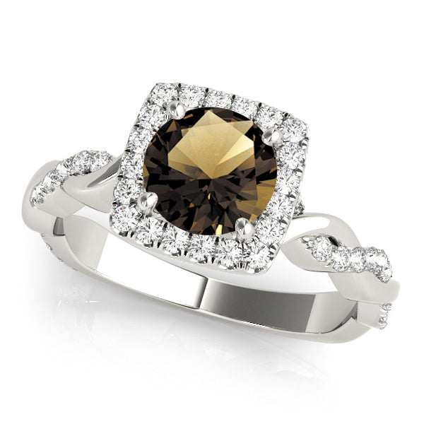 Round Engagement Ring M51083-E-11/2