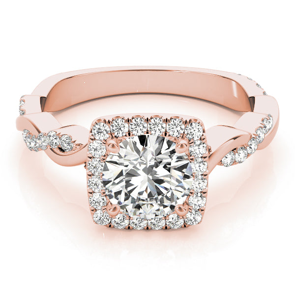 Round Engagement Ring M51083-E-1/4