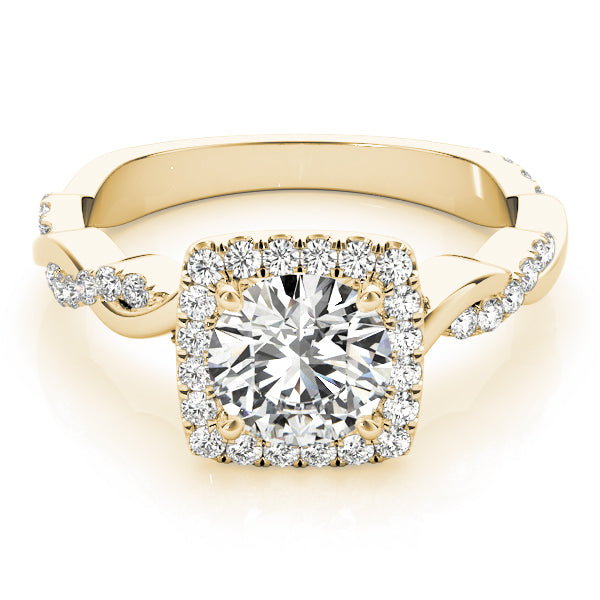 Round Engagement Ring M51083-E-11/4