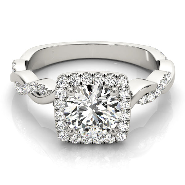 Round Engagement Ring M51083-E-11/4
