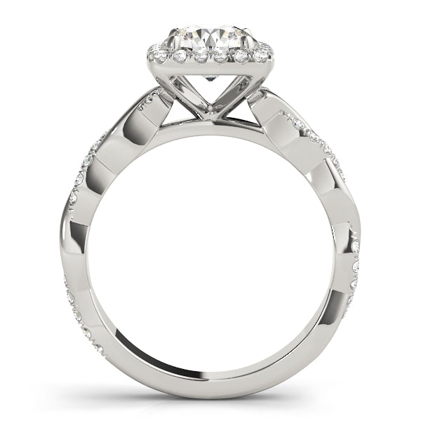 Round Engagement Ring M51083-E-3/4