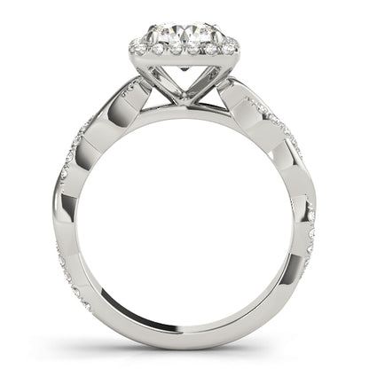 Round Engagement Ring M51083-E-3/4