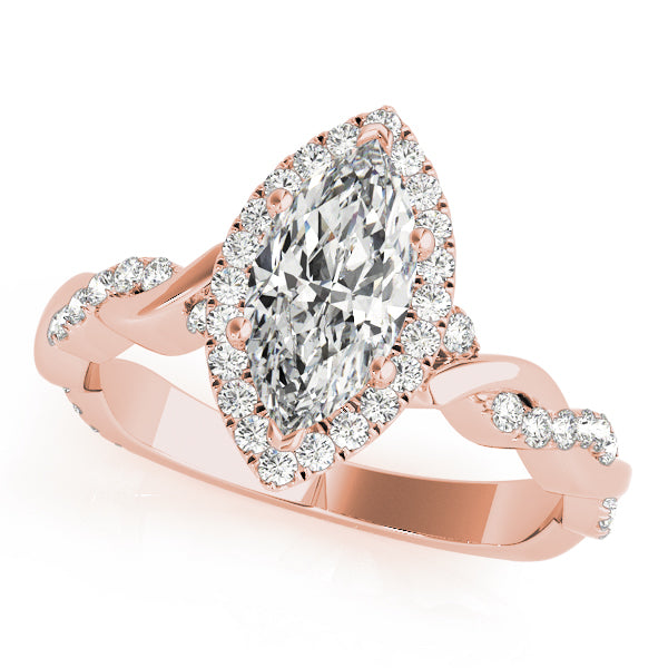 Marquise Engagement Ring M51085-E-7X3.5