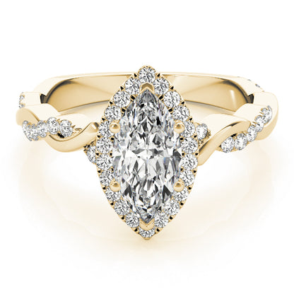 Marquise Engagement Ring M51085-E-7X3.5