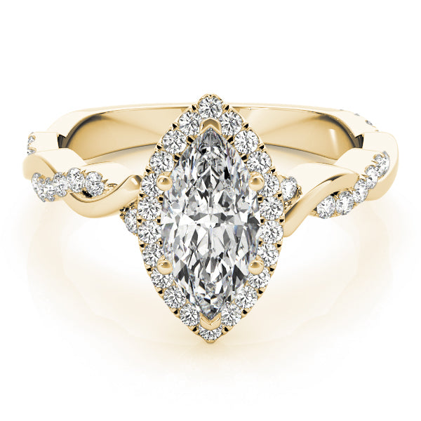 Marquise Engagement Ring M51085-E-12X6