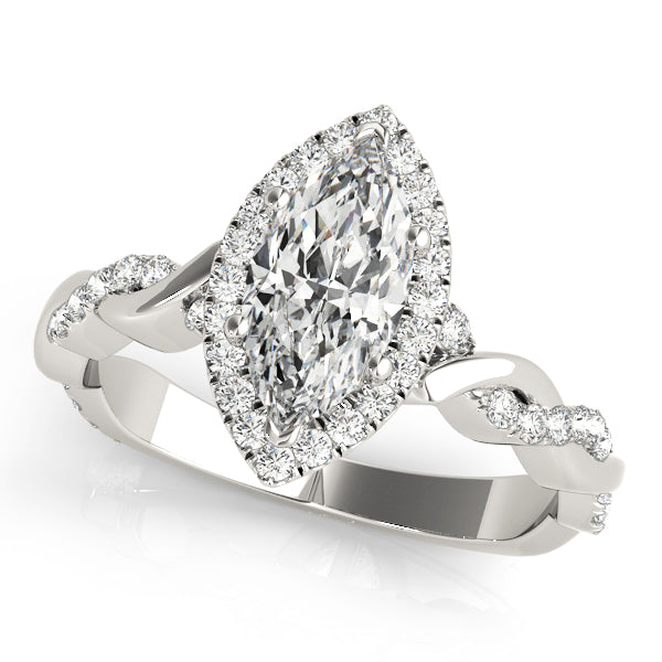 Marquise Engagement Ring M51085-E-5X3
