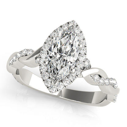 Marquise Engagement Ring M51085-E-7X3.5