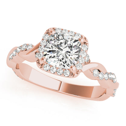 Cushion Engagement Ring M51086-E-6.5
