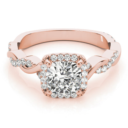 Cushion Engagement Ring M51086-E-6.5