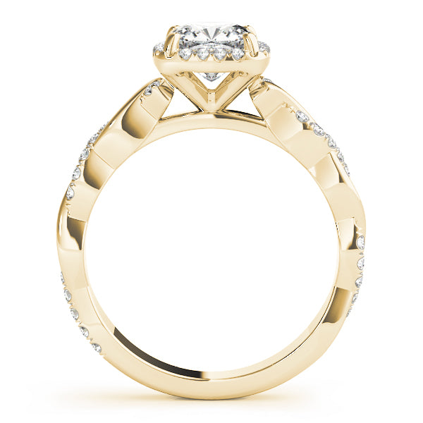 Cushion Engagement Ring M51086-E-6.5