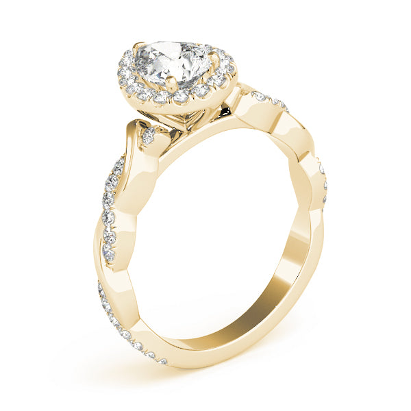 Pear Engagement Ring M51087-E-11X7.5