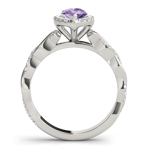 Pear Engagement Ring M51087-E-9.5X6.5