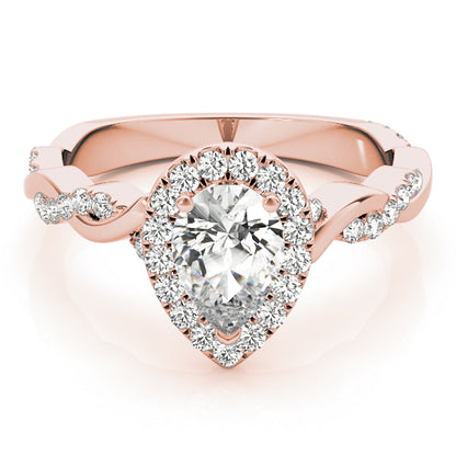 Pear Engagement Ring M51087-E-9X6