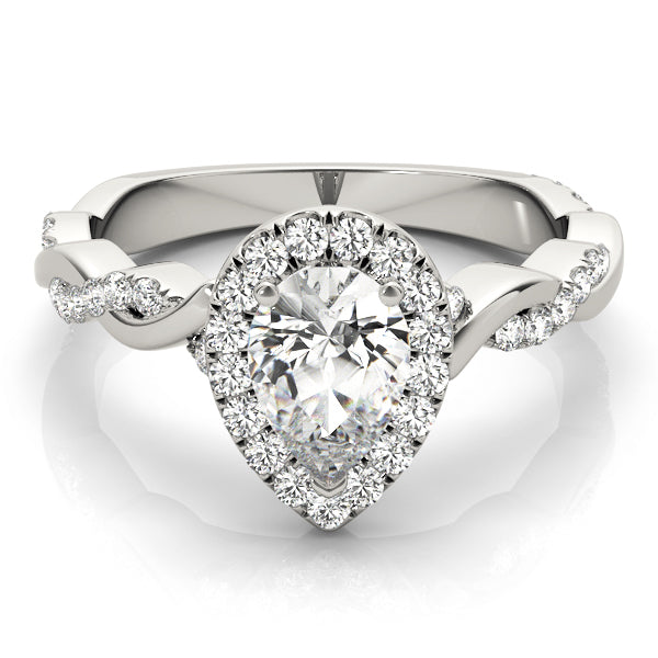 Pear Engagement Ring M51087-E-7X5