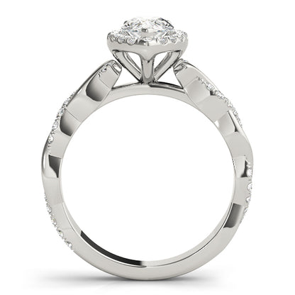 Pear Engagement Ring M51087-E-9X6