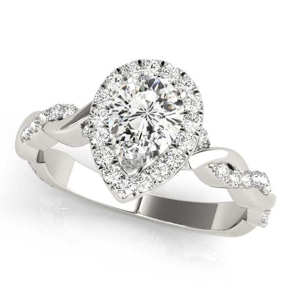 Pear Engagement Ring M51087-E-8X5.5