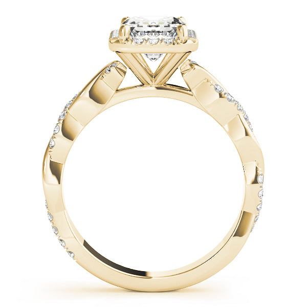 Emerald Cut Engagement Ring M51088-E-8X6