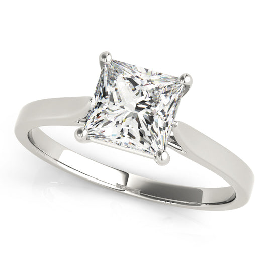 Square Engagement Ring M51090-E-4.5