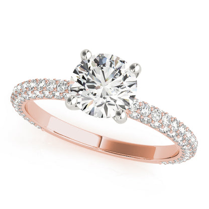 Round Engagement Ring M51091-E-11/2