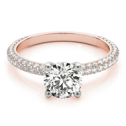 Round Engagement Ring M51091-E-11/2