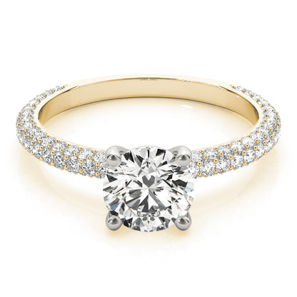 Round Engagement Ring M51091-E-3/4