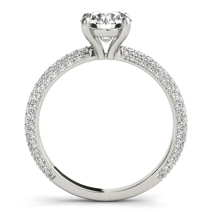 Round Engagement Ring M51091-E-11/2