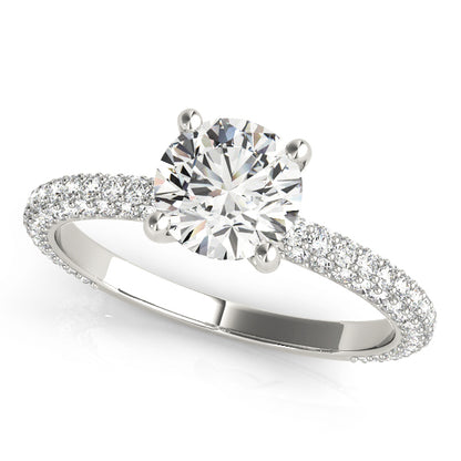 Round Engagement Ring M51091-E-2