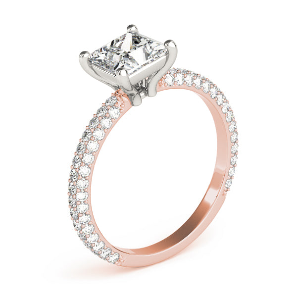 Square Engagement Ring M51092-E-7