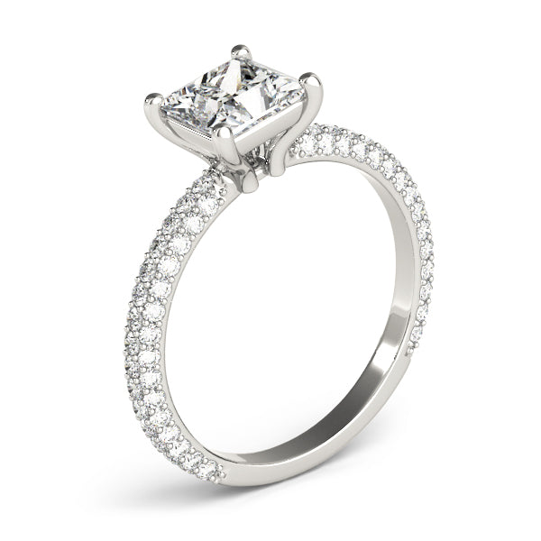 Square Engagement Ring M51092-E-6
