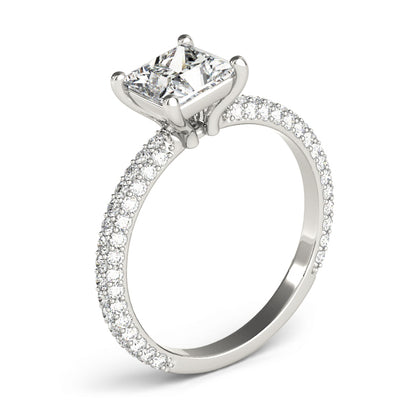 Square Engagement Ring M51092-E-6