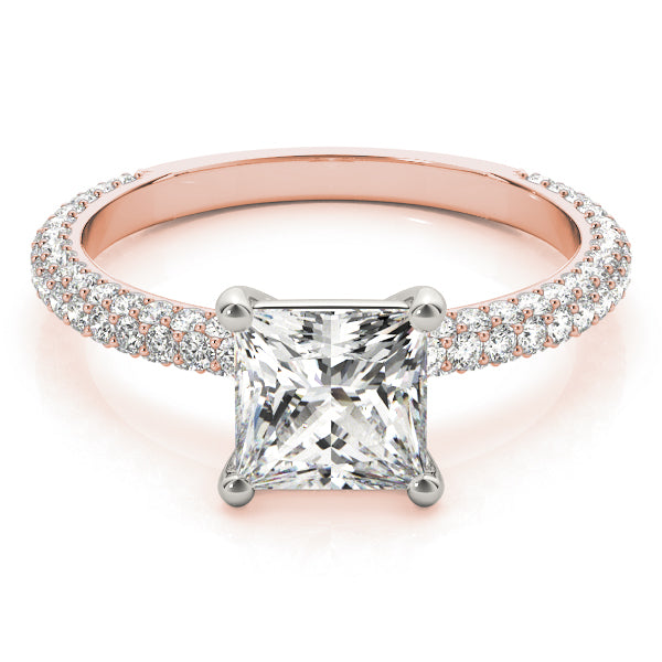 Square Engagement Ring M51092-E-7