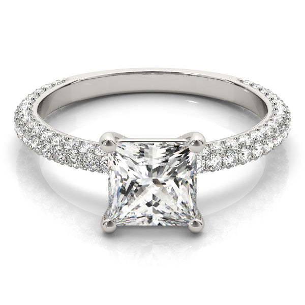 Square Engagement Ring M51092-E-7