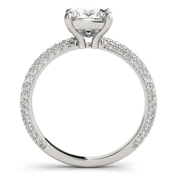 Square Engagement Ring M51092-E-6